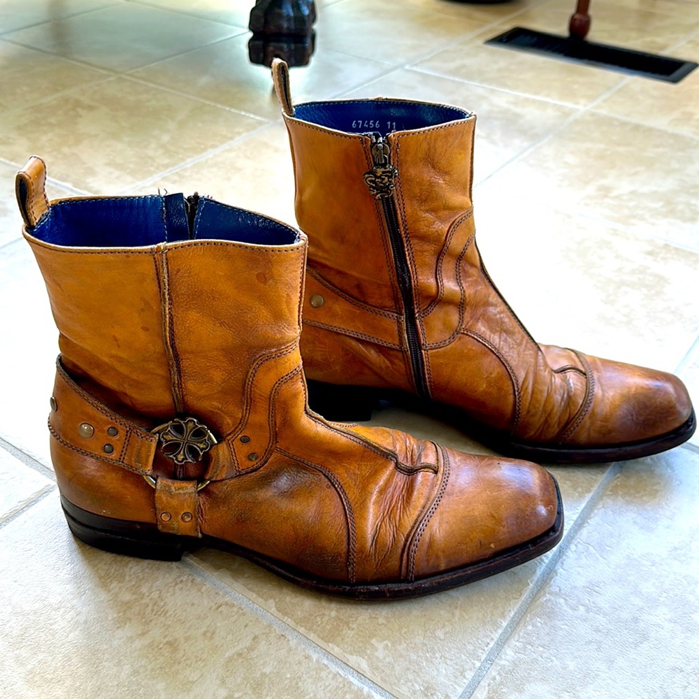 COPY - Mark Nason Rock Lives Italian boots.  Size 11